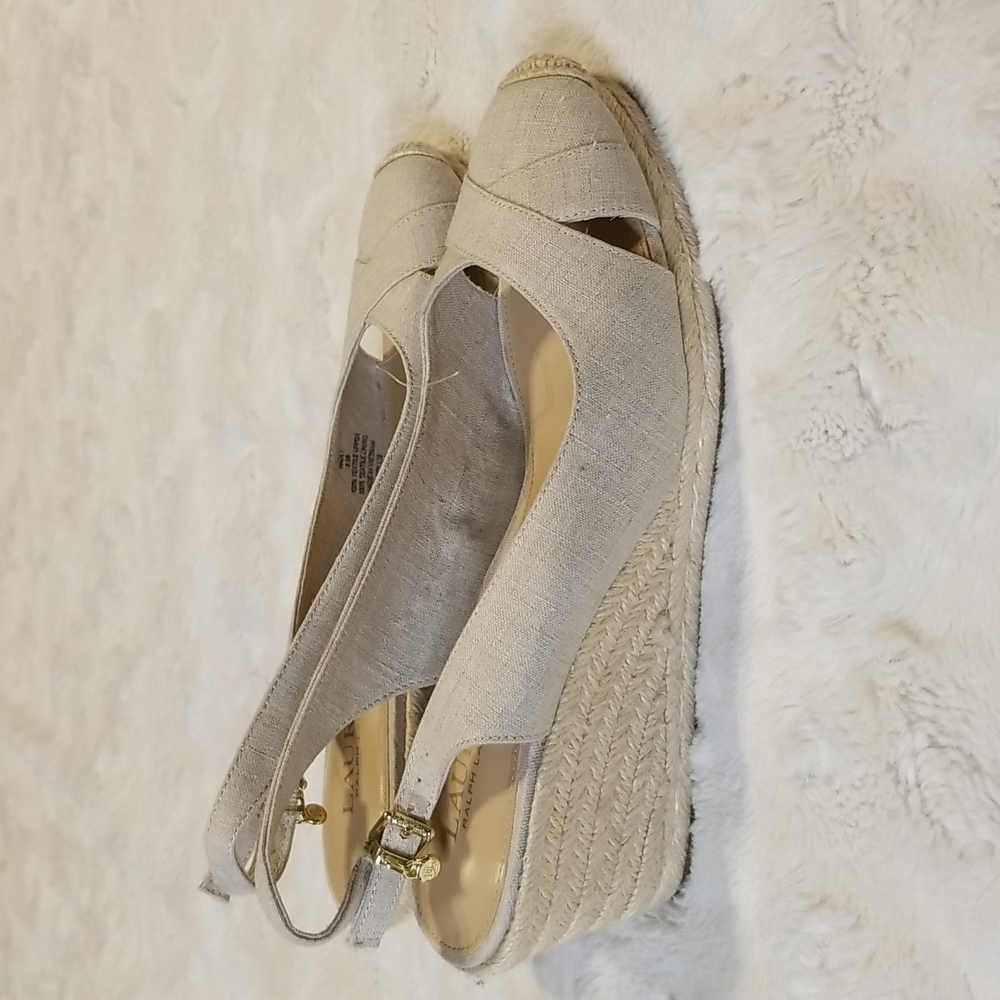 ralph lauren espadrille wedge
